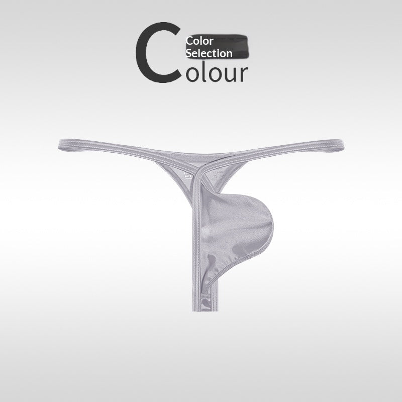 G-string Ice Silk Seamless Low Waist Comfort