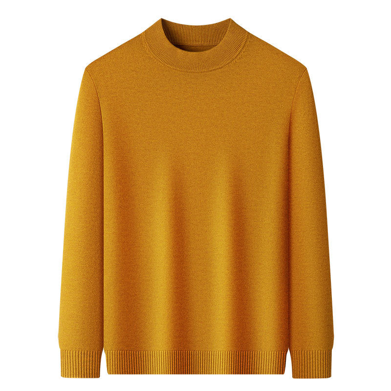 New Autumnwinter Casual Solid-color Knit Undershirt