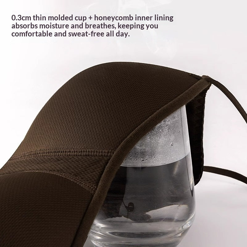 Women's Ice Silk Sexy V-neck Vest With Built-in Chest Pads