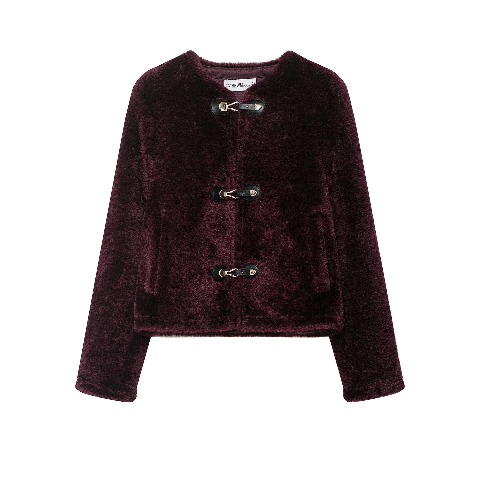 Women's Fashionable Casual Double-Sided Jacket With Rope Knot Buttons