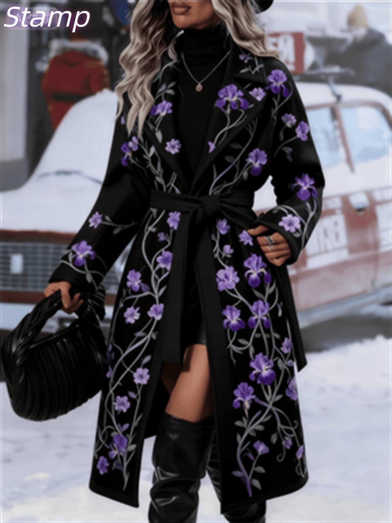 Fashionable Casual Long Coat