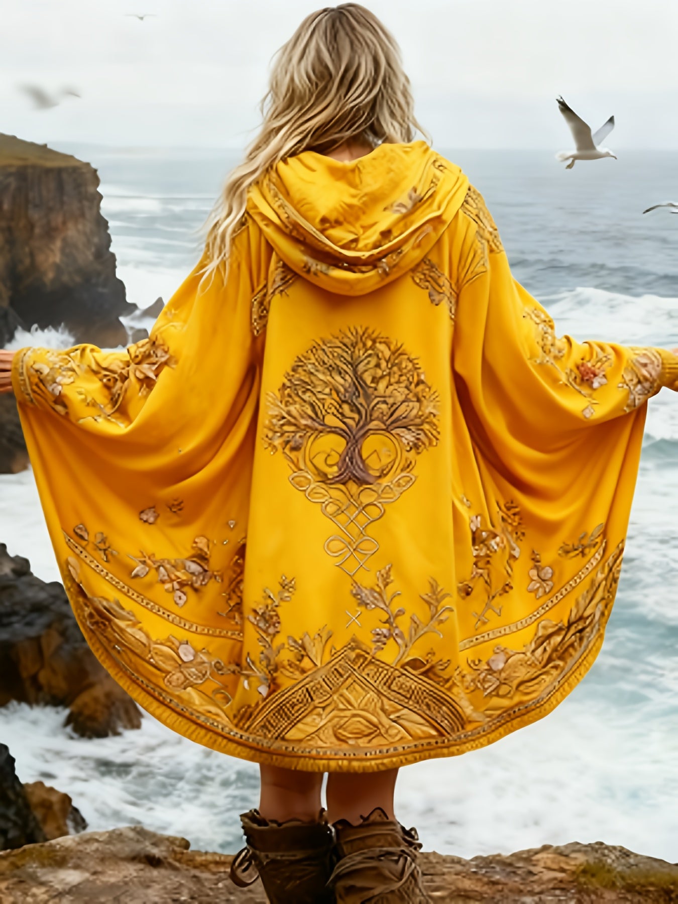 Casual Retro Long Coat