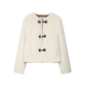 Women's Fashionable Casual Double-Sided Jacket With Rope Knot Buttons