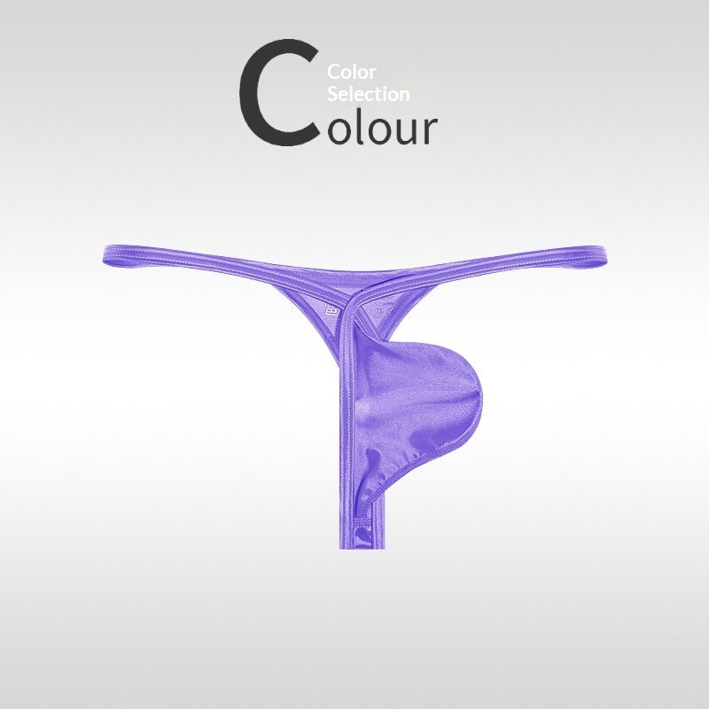 G-string Ice Silk Seamless Low Waist Comfort